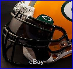 CUSTOM GREEN BAY PACKERS NFL Riddell ProLine AUTHENTIC Football Helmet