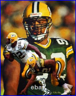 Canvas Art Reggie White Green Bay Packers, NFL Football, 3 Sizes Imagekind