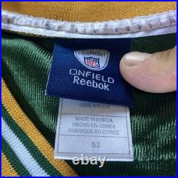 Charles Woodson #21 Green Bay Packers NFL Reebok Jersey Size 52 XL Color Green
