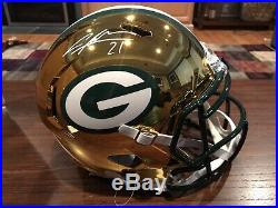 Charles Woodson Autographed Green Bay Packers Chrome Full Size Helmet Beckett