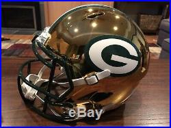 Charles Woodson Autographed Green Bay Packers Chrome Full Size Helmet Beckett