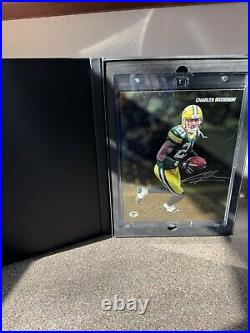 Charles Woodson Fanatics Emanate 1st Edition Autographed /50 Card Packers NFL