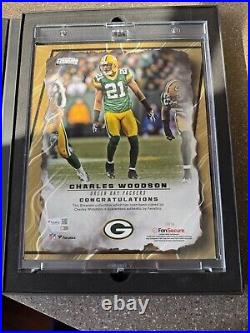 Charles Woodson Fanatics Emanate 1st Edition Autographed /50 Card Packers NFL