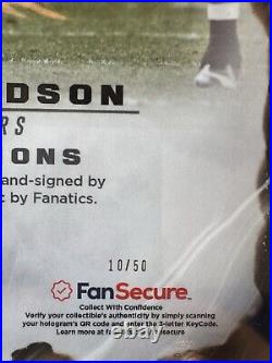 Charles Woodson Fanatics Emanate 1st Edition Autographed /50 Card Packers NFL