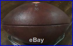 Chicago Bears v Green Bay Packers 2018 Mitchell Trubisky Game Used Football Ball