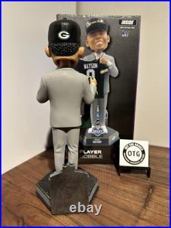 Christian Watson Green Bay Packers Draft Day FoCo Autographed Bobblehead