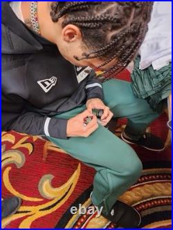 Christian Watson Green Bay Packers Draft Day FoCo Autographed Bobblehead