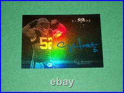 Clay Matthews Auto On Card 1/5 2015 Topps Diamond Green Bay Packers Football Clay Matthews Auto On Card 1/5 2015 Topps Diamond Green Bay Packers Football
