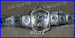 Custom Bay Packers Championship Belt Adult Size 2mm Brass Custom Bay Packers Championship Belt Adult Size 2mm Brass