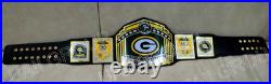 Custom Green Bay Packers Championship Belt Adult Size 2mm Brass