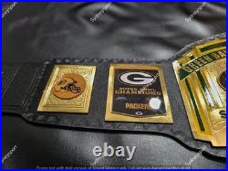 Custom Green Bay Packers Championship Belt Adult Size 2mm Brass