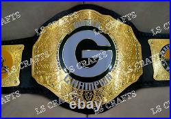 Custom Green Bay Packers Championship Wrestling Belt 2mm Brass