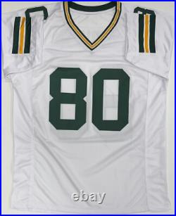 DONALD DRIVER Green Bay Packers Signed Custom Replica White Jersey AUTO BAS DONALD DRIVER Green Bay Packers Signed Custom Replica White Jersey AUTO BAS