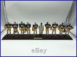 Danbury Mint 1966 Green Bay Packers Team Statue Vince Lombardi Super Bowl Figure