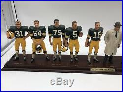 Danbury Mint 1966 Green Bay Packers Team Statue Vince Lombardi Super Bowl Figure
