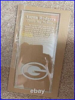 Danbury Mint Aaron Rodgers Sculpture Green Bay Packers NFL New In Box With Coa