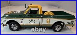 Danbury Mint Green Bay Packers NFL 1972 Chevy Truck 763-001 Tailgaters With Box