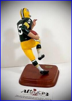 Danbury Mint Green Bay Packers Paul Hornung Statue Figure Signed Pinky Missing