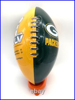 Danbury Mint Green Bay Packers Super Bowl XLV NFL Football Championship Trophy