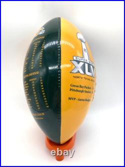 Danbury Mint Green Bay Packers Super Bowl XLV NFL Football Championship Trophy