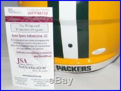 Davante Adams Autographed Signed Green Bay Packers Full Size Speed Helmet Jsa