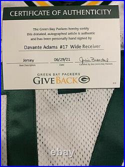 Davante Adams ROOKIE Team Issued Jersey Green Bay Packers not Game Worn Used
