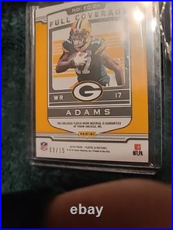 Devante adams green bay packers and rookie cards lot