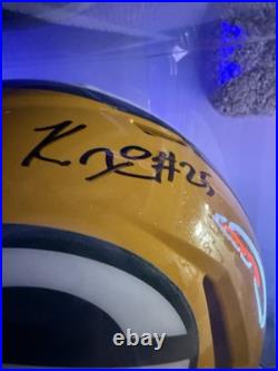 GAME-USED Authentic GREEN BAY PACKERS, signed Keisean Nixon CB #25 Helmet GAME-USED Authentic GREEN BAY PACKERS, signed Keisean Nixon CB #25 Helmet