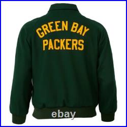 GREEN BAY PACKERS 1952 AUTHENTIC JACKET Ebbets Field Flannels Size Medium GREEN BAY PACKERS 1952 AUTHENTIC JACKET Ebbets Field Flannels Size Medium