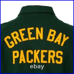 GREEN BAY PACKERS 1952 AUTHENTIC JACKET Ebbets Field Flannels Size Medium GREEN BAY PACKERS 1952 AUTHENTIC JACKET Ebbets Field Flannels Size Medium