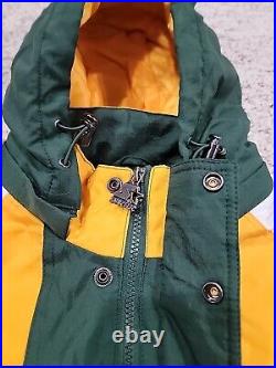 GREEN BAY PACKERS 2022 Starter Hooded Half Zip Pullover Jacket Mens Size Medium