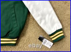GREEN BAY PACKERS 4 Time Super Bowl CHAMPIONSHIP Jacket Sewn Logos Fall XL
