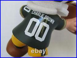 GREEN BAY PACKERS Charlie Brown Peanuts NFL Bobblehead Ltd Edition #33 of 150