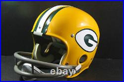 GREEN BAY PACKERS Custom Game Style RK Vintage Football Helmet Starr Hornung