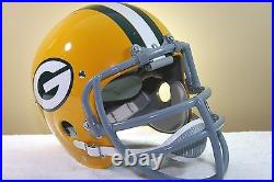 GREEN BAY PACKERS Custom Game TK Vintage Style Football Helmet RAY NITSCHKE CLIP