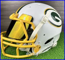 GREEN BAY PACKERS Eclipse NFL Full Size Authentic Football Helmet M/L