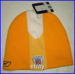 GREEN BAY PACKERS FAVRE 2007 REEBOK NFL ON FIELD KNIT BEANIE HAT NEW WithTAGS RARE