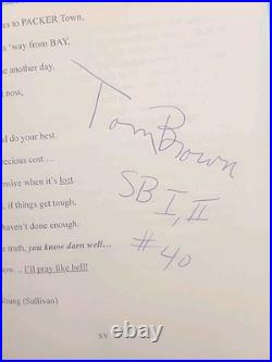 GREEN BAY PACKERS Love Stories and Other Affairs SIGNED BY 14 PLAYERS