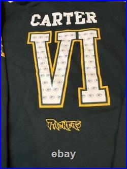 GREEN BAY PACKERS Mitchell & Ness LIL WAYNE Limited Pine Green Melt Hoodie XL