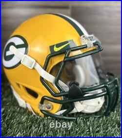 GREEN BAY PACKERS NFL Full Size Custom Football Helmet Rawlings