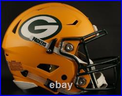 GREEN BAY PACKERS NFL Riddell SPEEDFLEX Authentic Gameday Football Helmet GREEN BAY PACKERS NFL Riddell SPEEDFLEX Authentic Gameday Football Helmet