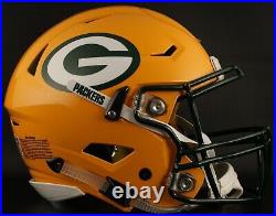 GREEN BAY PACKERS NFL Riddell SPEEDFLEX Authentic Gameday Football Helmet