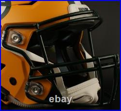 GREEN BAY PACKERS NFL Riddell SPEEDFLEX Authentic Gameday Football Helmet GREEN BAY PACKERS NFL Riddell SPEEDFLEX Authentic Gameday Football Helmet