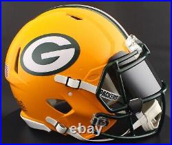 GREEN BAY PACKERS NFL Riddell SPEED Full Size Authentic Football Helmet