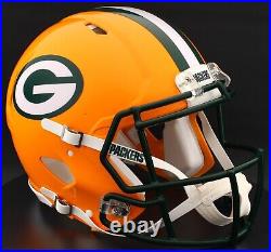 GREEN BAY PACKERS NFL Riddell SPEED Full Size Authentic Football Helmet GREEN BAY PACKERS NFL Riddell SPEED Full Size Authentic Football Helmet