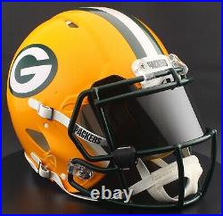 GREEN BAY PACKERS NFL Riddell SPEED Full Size Authentic Football Helmet