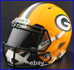 GREEN BAY PACKERS NFL Riddell SPEED Full Size Authentic Football Helmet