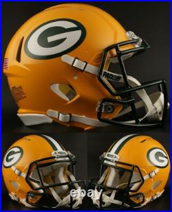 GREEN BAY PACKERS NFL Riddell SPEED Full Size Replica Football Helmet GREEN BAY PACKERS NFL Riddell SPEED Full Size Replica Football Helmet
