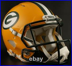 GREEN BAY PACKERS NFL Riddell SPEED Full Size Replica Football Helmet GREEN BAY PACKERS NFL Riddell SPEED Full Size Replica Football Helmet