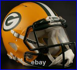 GREEN BAY PACKERS NFL Riddell SPEED Full Size Replica Football Helmet GREEN BAY PACKERS NFL Riddell SPEED Full Size Replica Football Helmet